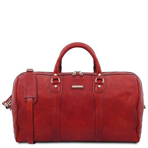 Oslo - Leather travel duffle bag - Weekender bag